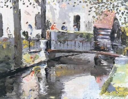 French Countryside oil painting